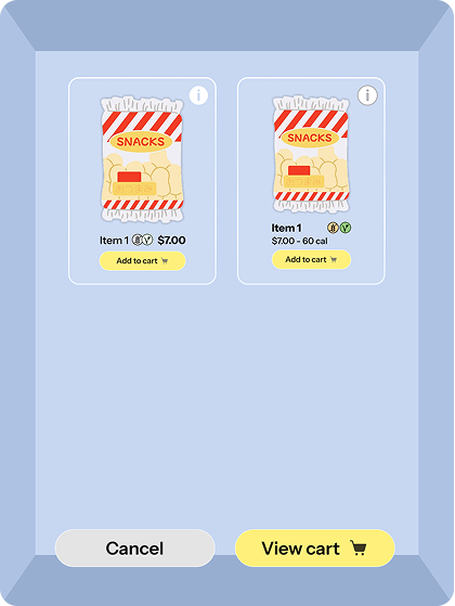 Detailed view including nutrition facts and ingredients.
